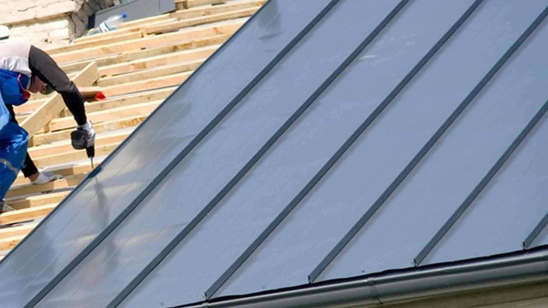 Metal roofing installation