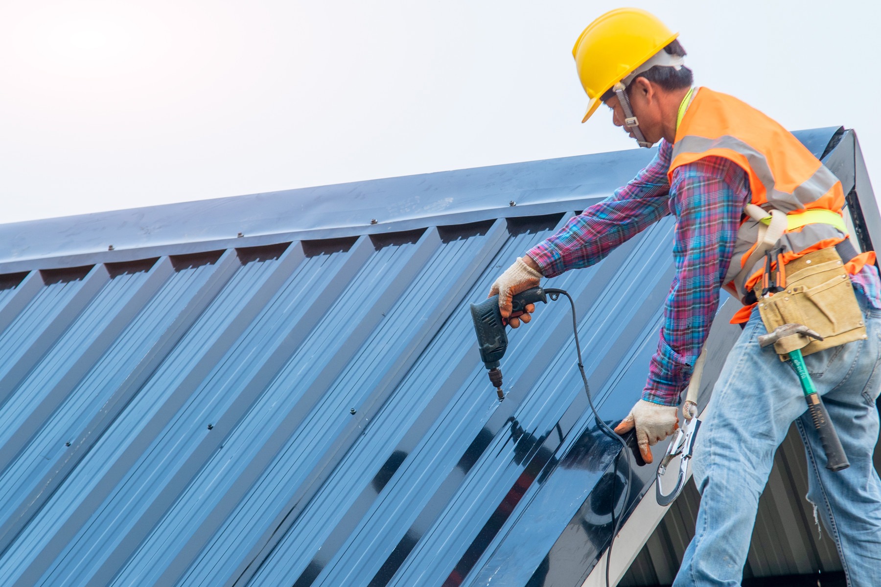 Metal roofing repair
